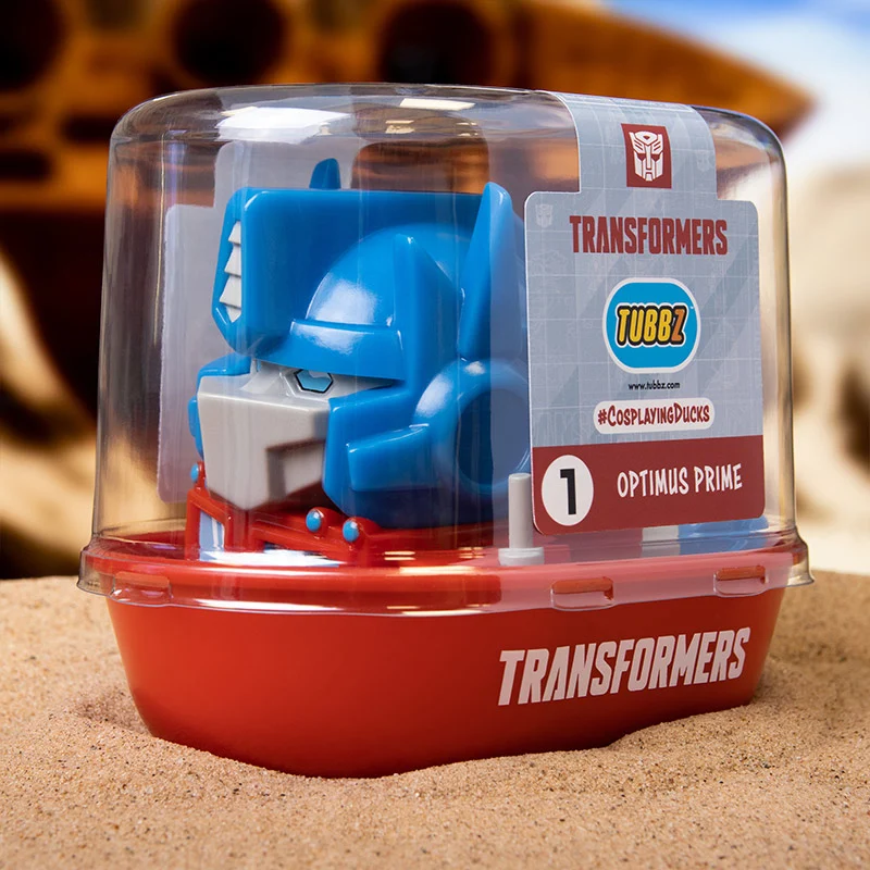 Transformers Optimus Prime TUBBZ Cosplaying Duck Collectible