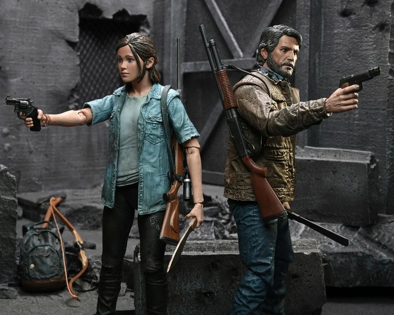 The Last of Us Part II Ultimate Action Figure 2-Pack Joel and Ellie 18 cm PRE-ORDER 04-2023