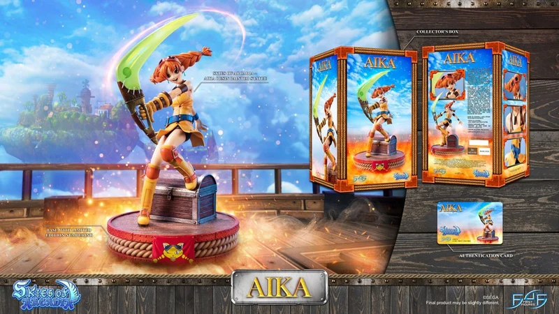 Skies of Arcadia Statue Aika 38 cm FIGURE IN PRE-ORDER 08-2023