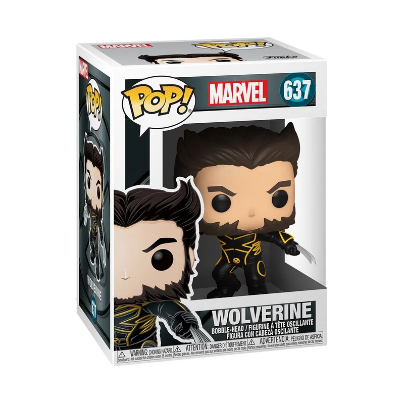 X-Men 20th Anniversary POP! Marvel Wolverine In Jacket 9 cm