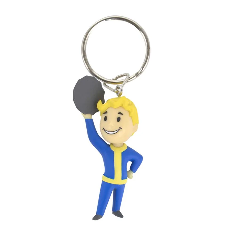 Portachiavi/portachiavi di scambio ufficiale di Fallout 76 Vault Boy