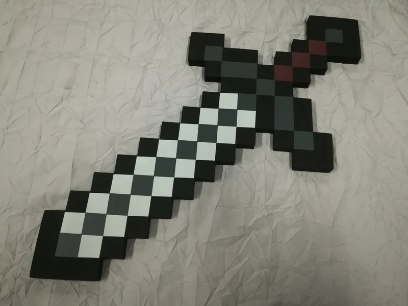 SPADA IN FOAM CM.60 FERRO (MINECRAFT)