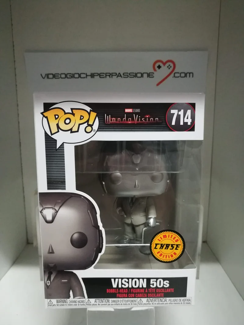 WandaVision POP! TV Vinyl Figures Vision (50s) 9 cm (CHASE)