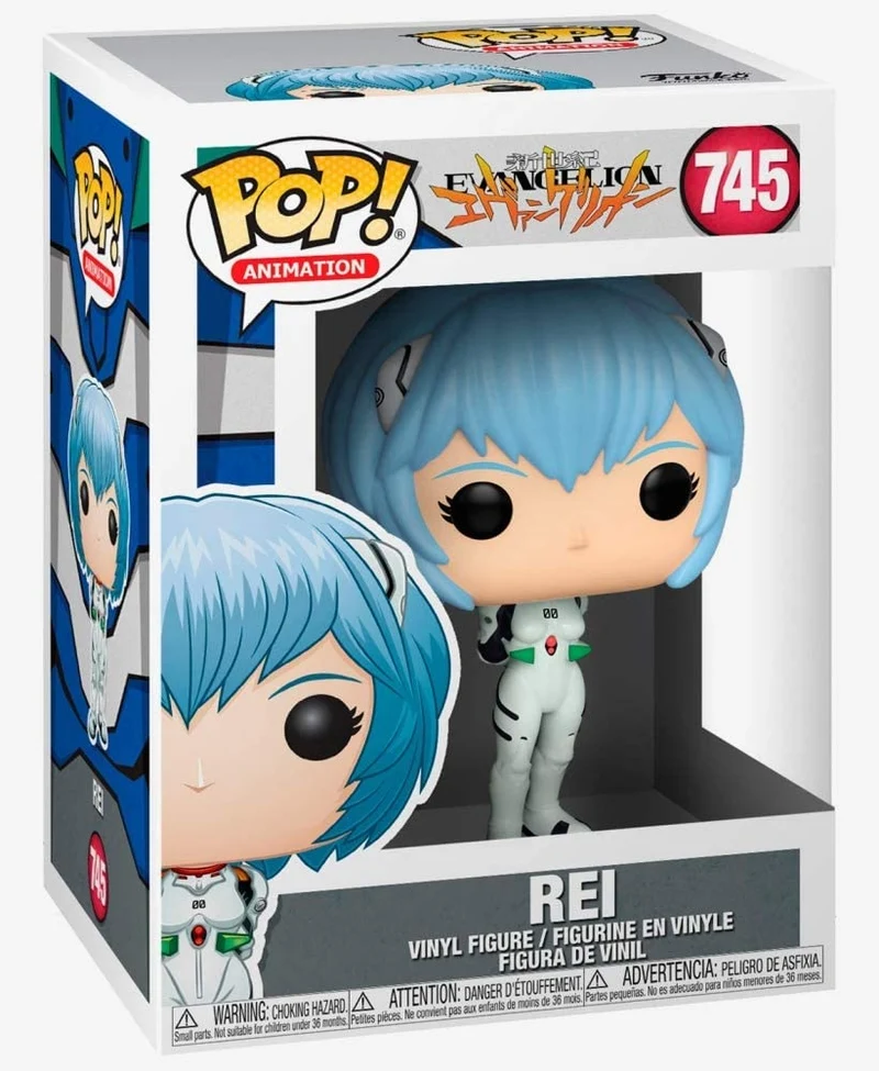 Evangelion POP! FUNKO Figure Rei 9 cm PRE-ORDER 2-2023