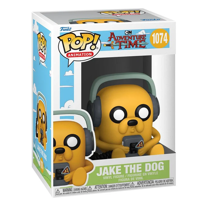 Adventure Time POP! Animation Jake with Cassette Player 9 cm