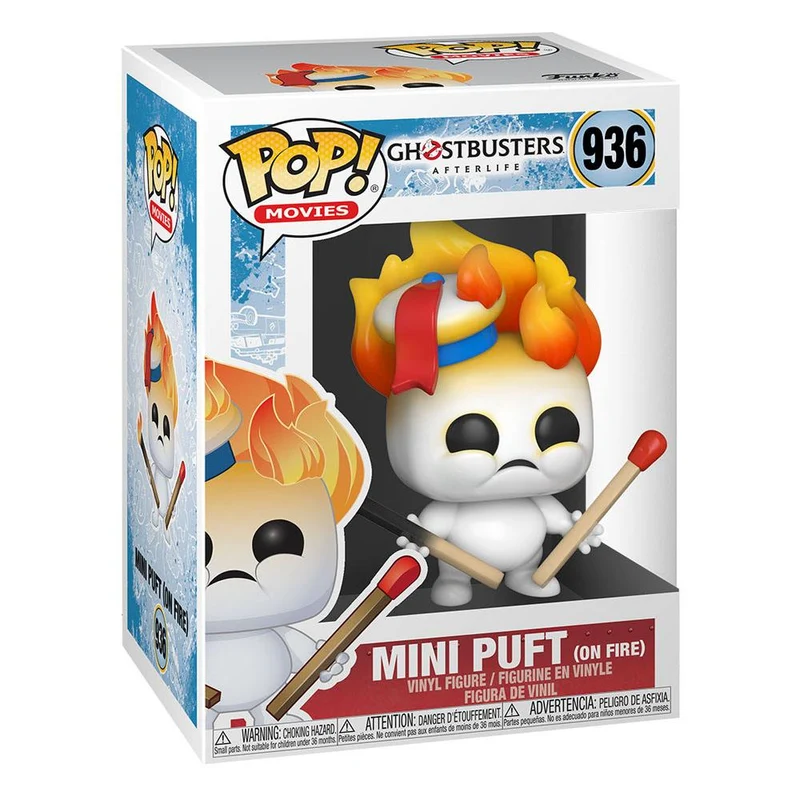 Ghostbusters: Afterlife POP! Mini Puft on Fire 9 cm
