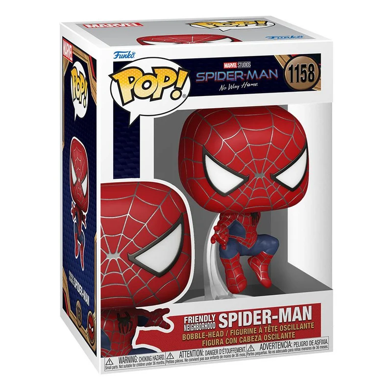 Spider-Man: No Way Home POP! Marvel Vinyl Figure Friendly Neighborhood 9 cm [PREORDINE]