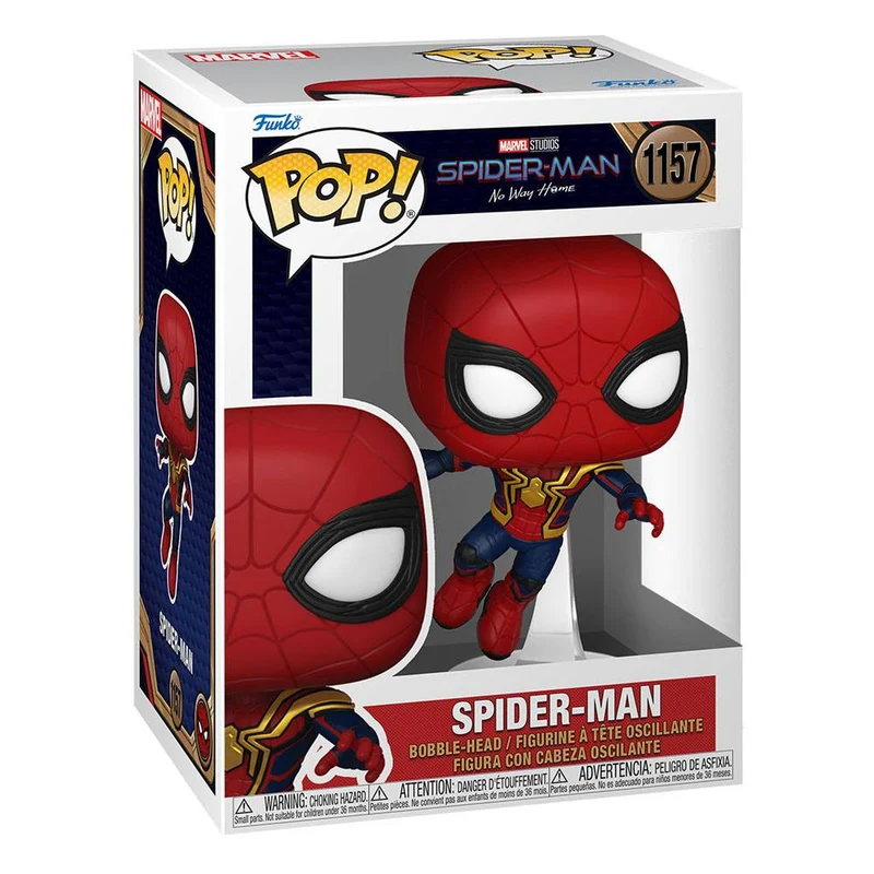 Spider-Man: No Way Home POP! Marvel Vinyl Figure Spider-Man Swing 9 cm [PREORDINE]