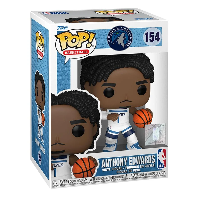 NBA POP! Sports Vinyl Figure A. Edwards (Timberwolves) 9 cm [PREORDINE]