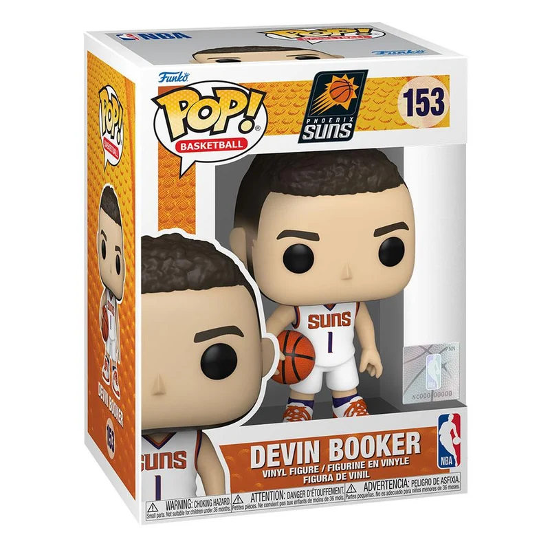 NBA POP! Sports Vinyl Figure Devin Booker (Suns) 9 cm [PREORDINE]