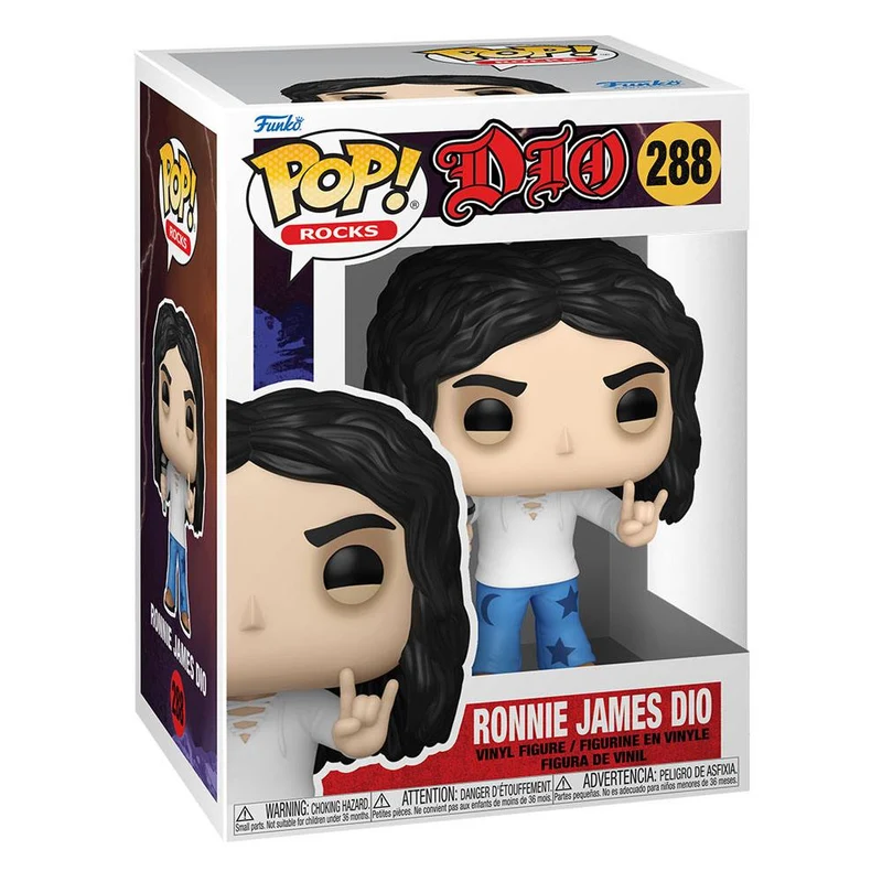 Ronnie James Dio POP! Rocks Vinyl Figure 9 cm [PREORDINE]