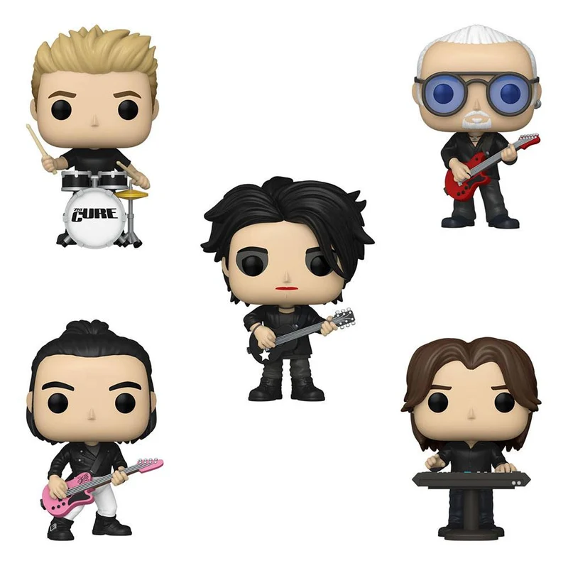 The Cure POP! Rocks Vinyl Figure 5-Pack 9 cm Figure POP! The Cure [PREORDINE]