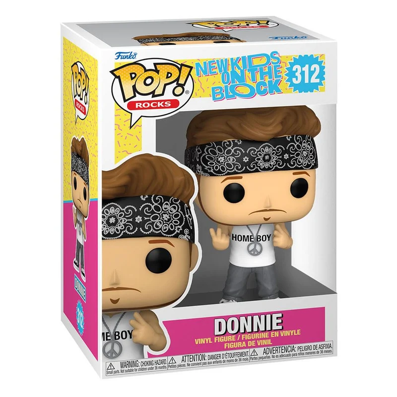 New Kids on the Block POP! Rocks Vinyl Figure Donnie 9 cm Figure POP! New Kids on the Block [PREORDINE]