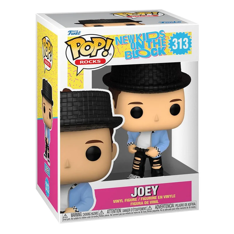 New Kids on the Block POP! Rocks Vinyl Figure Joey 9 cm Figure POP! New Kids on the Block [PREORDINE]