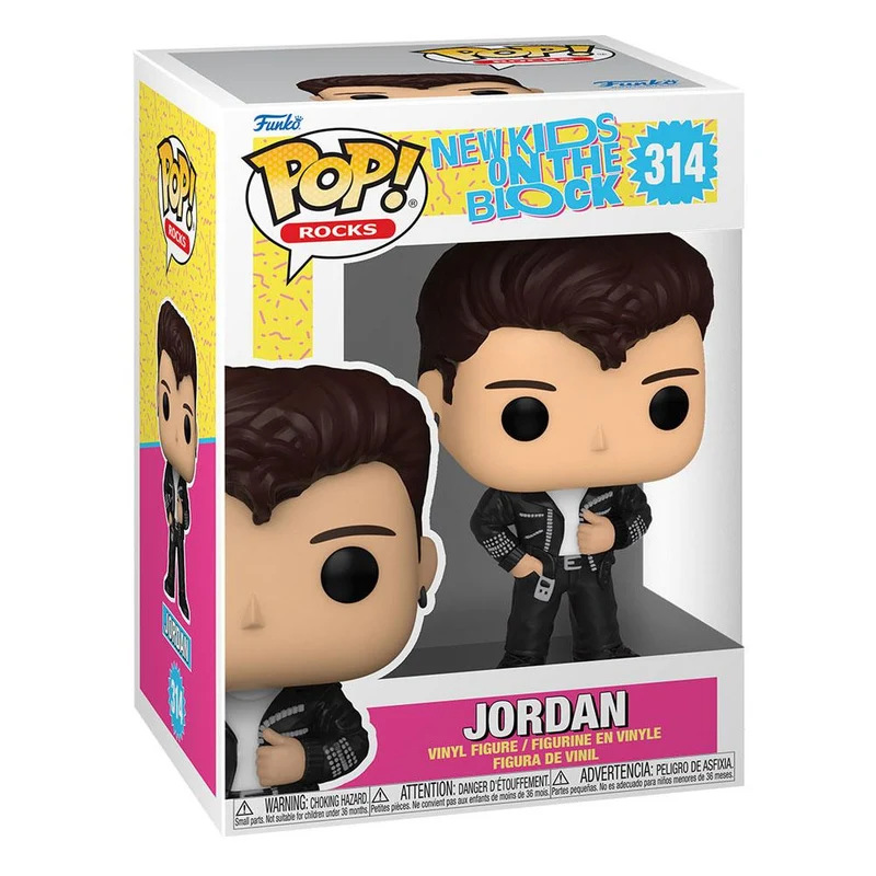 New Kids on the Block POP! Rocks Vinyl Figure Jordan 9 cm Figure POP! New Kids on the Block [PREORDINE]