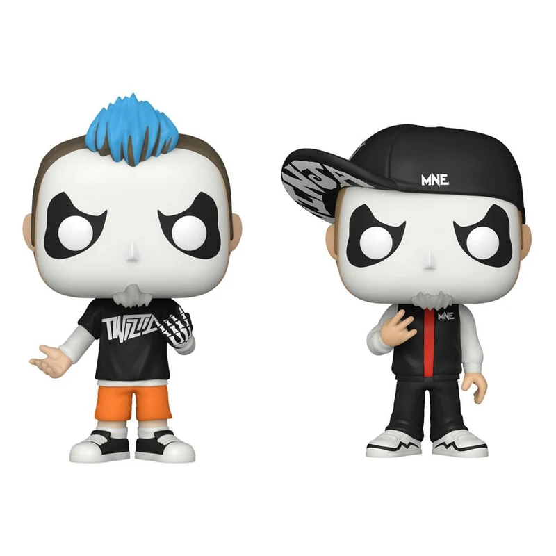 Twiztid POP! Rocks Vinyl Figures 2-Pack Jamie Madrox & Monoxide 9 cm Figure POP! Twiztid [PREORDINE]