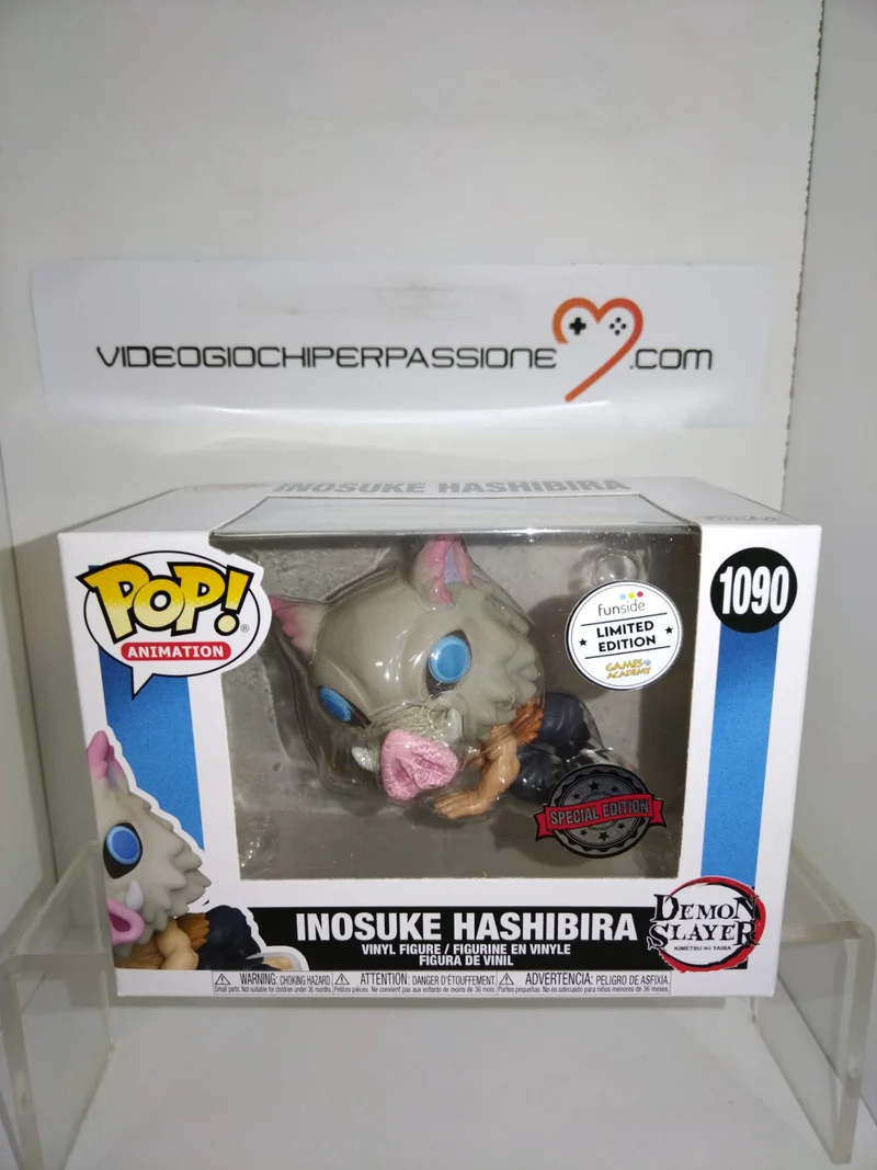 DEMON SLAYER POP!- 1090 INOSUKE HASHIBIRA (EXCLUSIVE)( GAMES ACADEMY)