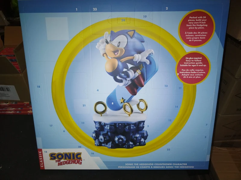Official Sonic the Hedgehog Countdown - Calendario Dell'Avvento Nerd!(Nuova scatola)