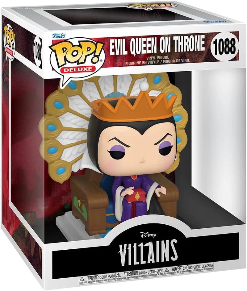 POP! DELUXE EVIL QUEEN ON THRONE -DISNEY VILLAINS -1088