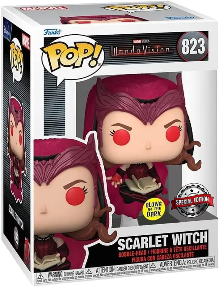 WandaVision POP! TV Scarlet Witch 9 cm-GLOWS IN THE DARK