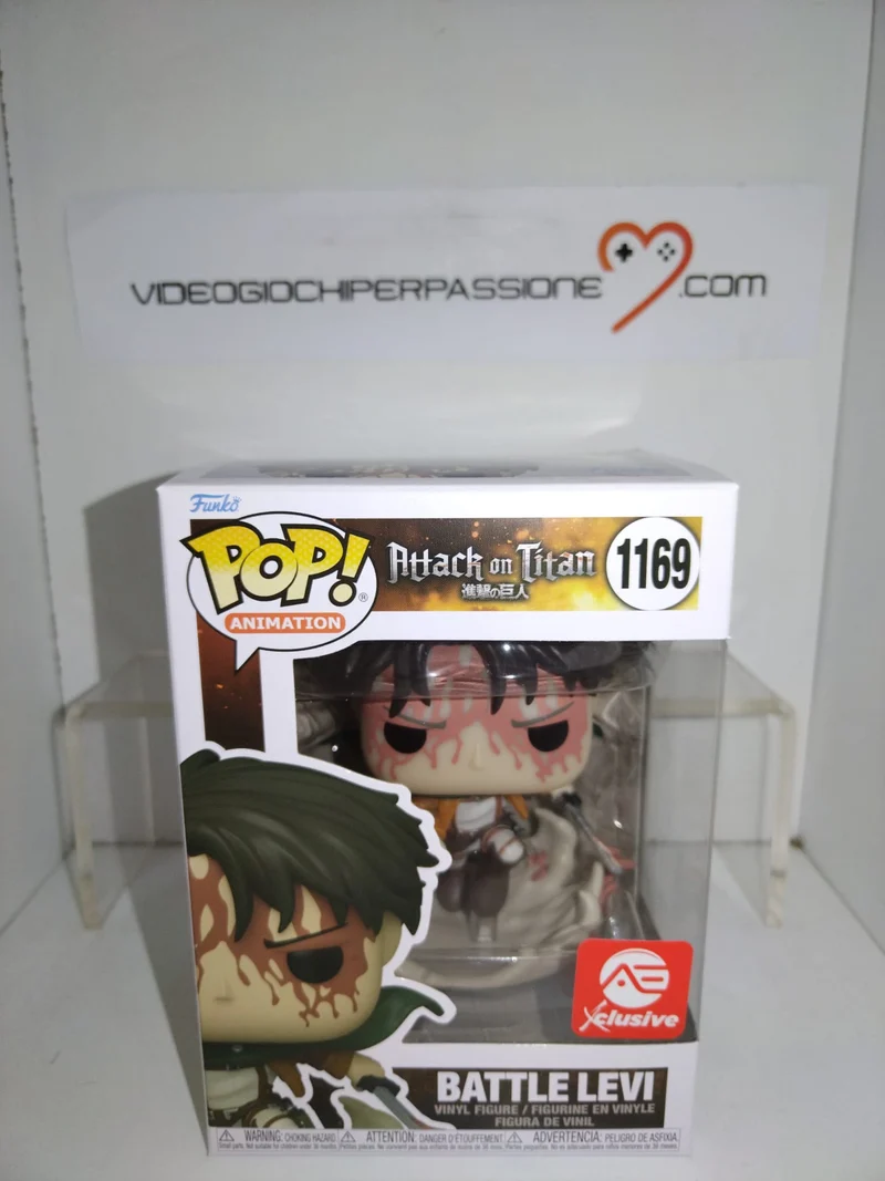 Funko Pop Attack on Titan Battle Levi 1169 XCLUSIVE