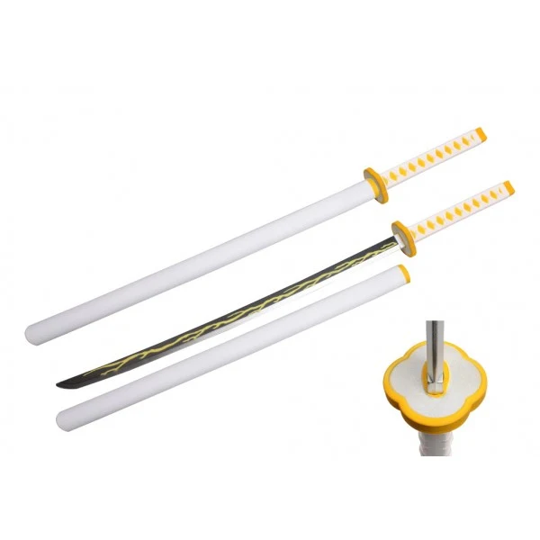 KATANA IN FOAM C/FODERO ZENLIGHTNING DEMON SLAYER (LUN. 105 CM.)