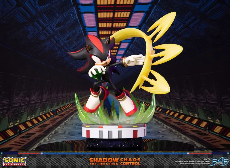 Sonic the Hedgehog Statue Shadow the Hedgehog Chaos Control