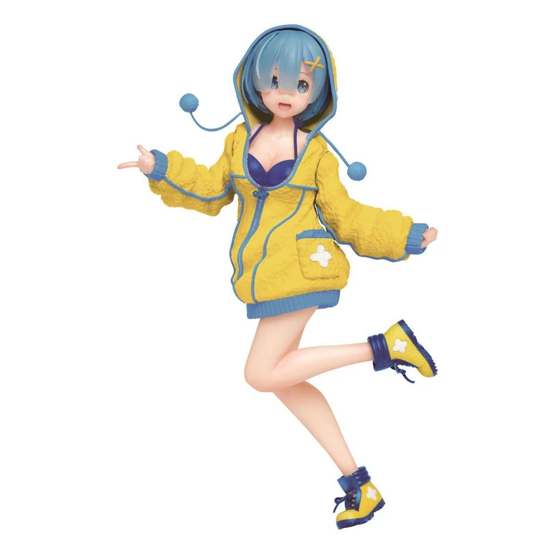 Re:Zero Precious Rem Fluffy Hoodie Ver. Renewal 23 cm