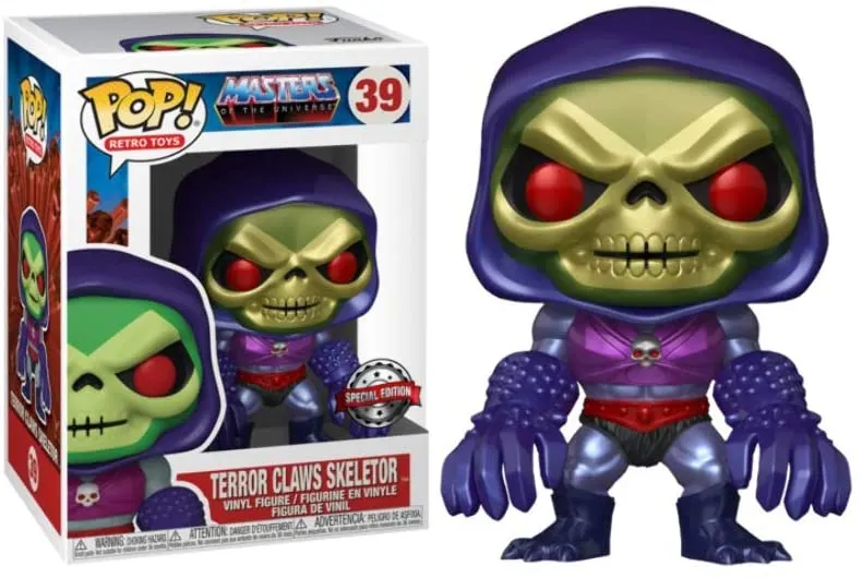 POP! MASTERS OF THE UNIVERSE 39 TERROR CLAWS SKELETOR