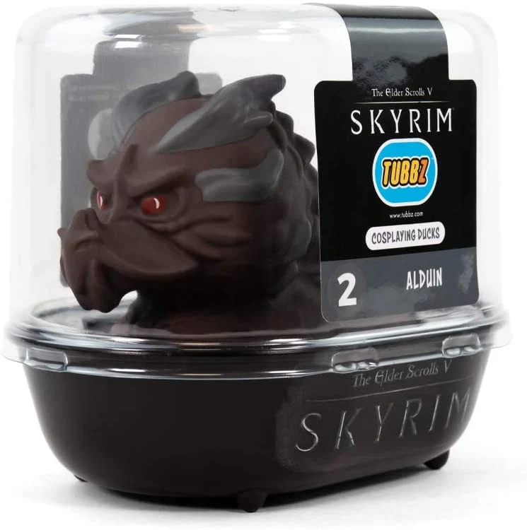 Skyrim Alduin Tubbz - Anatra da collezione con licenza ufficiale Cosplay