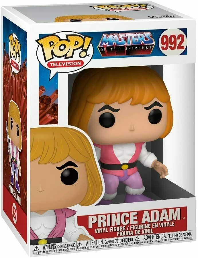 Masters of the Universe POP! Animation Prince Adam 9 cm