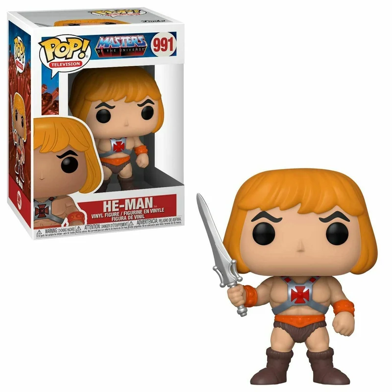 Masters of the Universe POP! Animation He-Man 9 cm