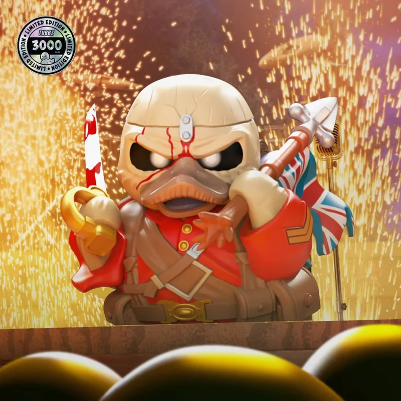 Iron Maiden Eddie The Trooper TUBBZ Cosplaying Duck Collectible