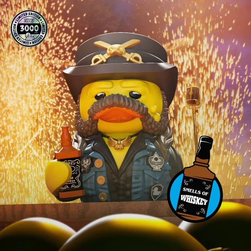 Motörhead Lemmy (Profumata al Whiskey) TUBBZ Cosplaying Duck Collectible