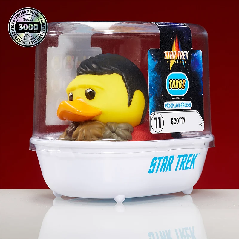 Star Trek Scotty TUBBZ Cosplaying Duck da collezione Edizione Limitata