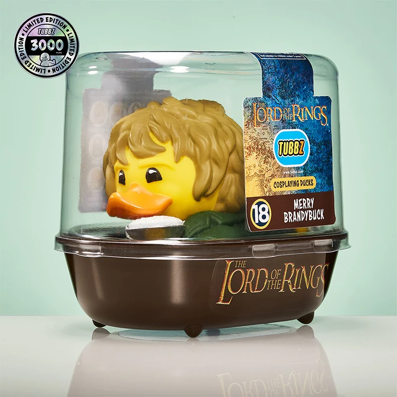 Il Signore degli Anelli Merry Brandybuck TUBBZ Cosplaying Duck da collezione