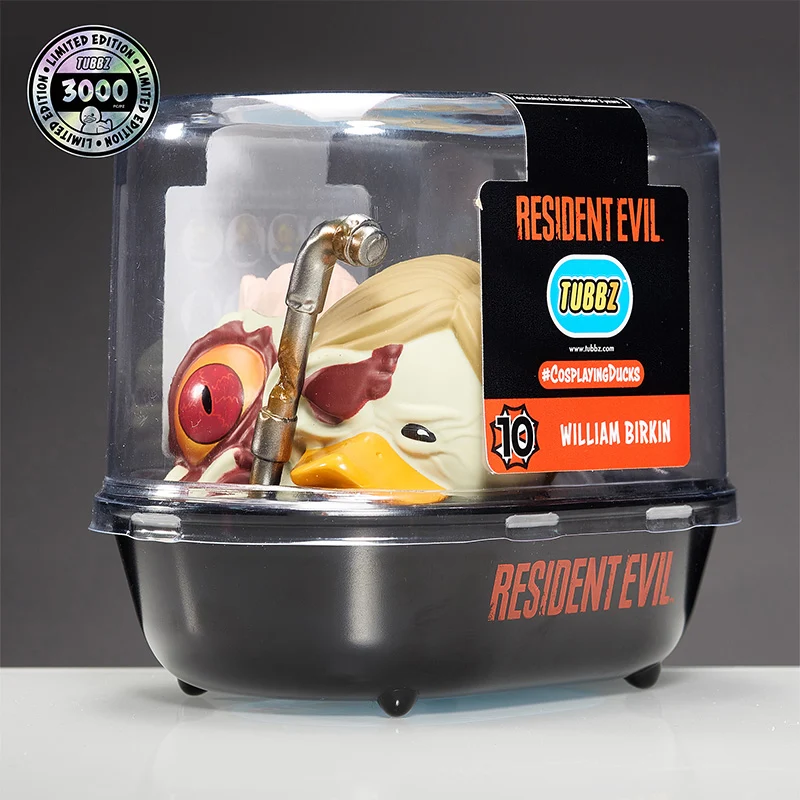 Resident Evil William Birkin TUBBZ Cosplaying Duck da collezione(prima edizione)