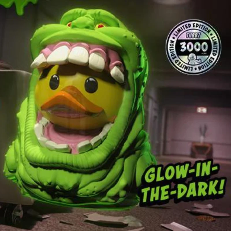 GHOSTBUSTERS SLIMER GLOW-IN-THE-DARK TUBBZ COSPLAYING DUCK COLLECTIBLE