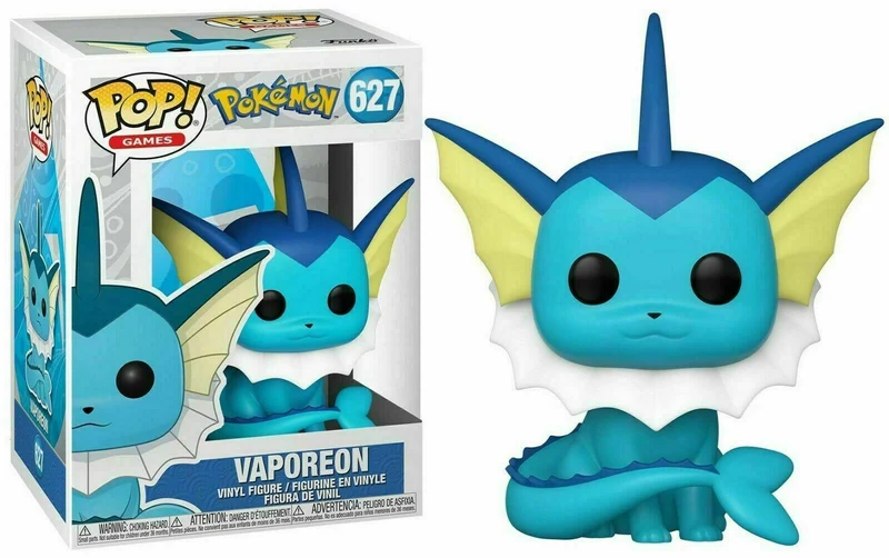 POP! FUNKO POKEMON -VAPOREON AQUALI-AQUANA- 627