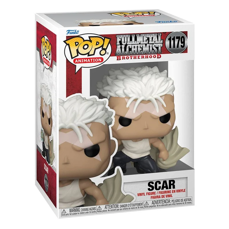 Fullmetal Alchemist Brotherhood POP! Scar 9 cm