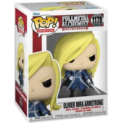 Fullmetal Alchemist Brotherhood POP! Olivier mira Armstrong 9 cm