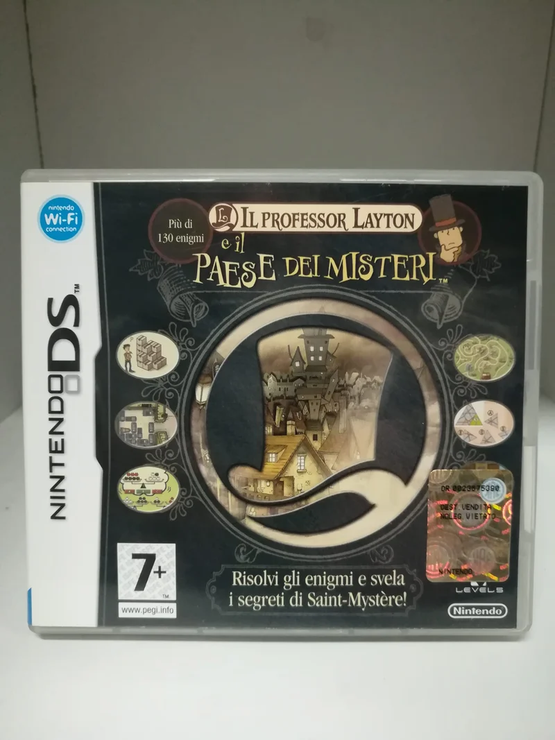 IL PROFESSOR LAYTON E IL PAESE DEI MISTERI NINTENDO DS (usato garantito)