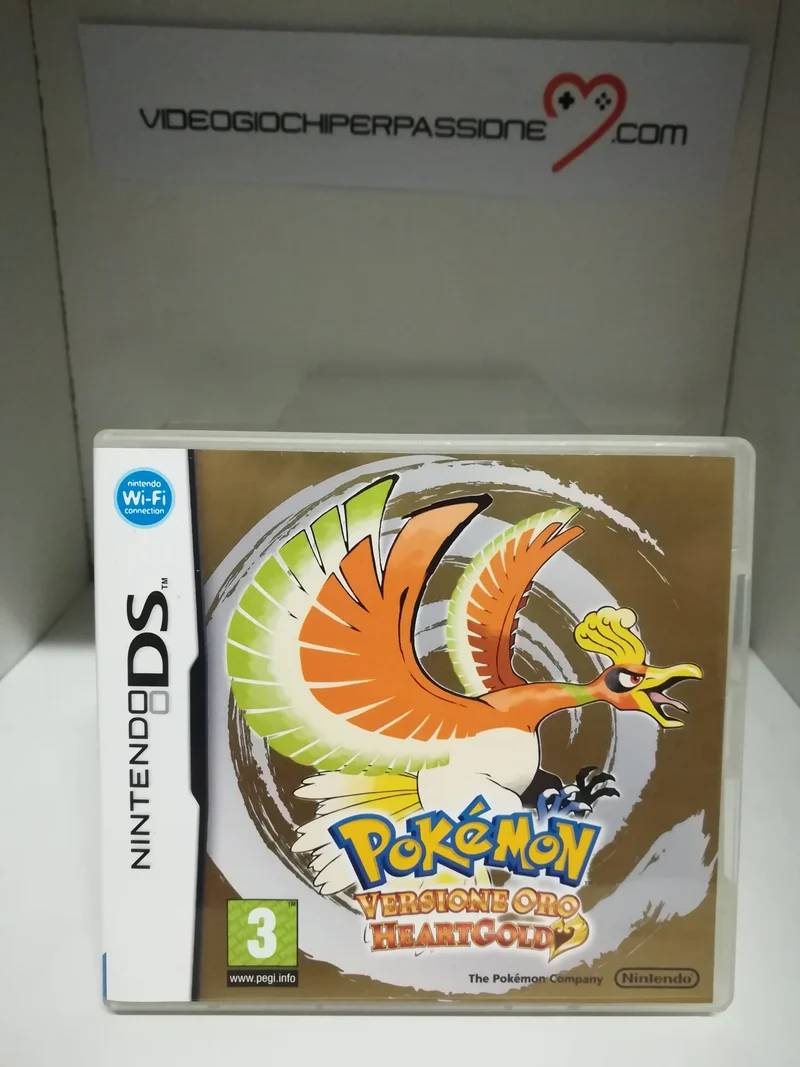 POKEMON VERSIONE ORO HEARTGOLD NINTENDO DS (usato garantito)