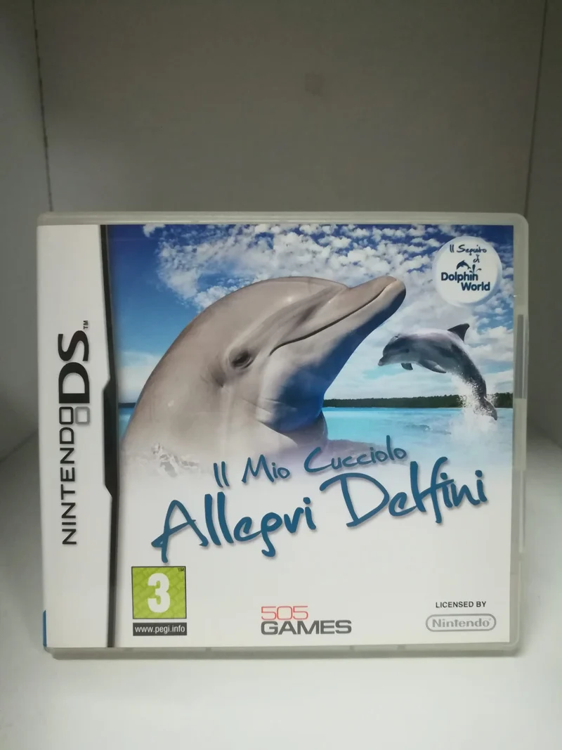 IL MIO CUCCIOLO ALLEGRI DELFINI NINTENDO DS (versione italiana usato garantito)