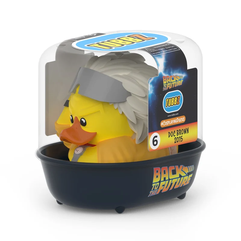 Back To The Future Doc Brown 2015 TUBBZ Cosplaying Duck Collectible -