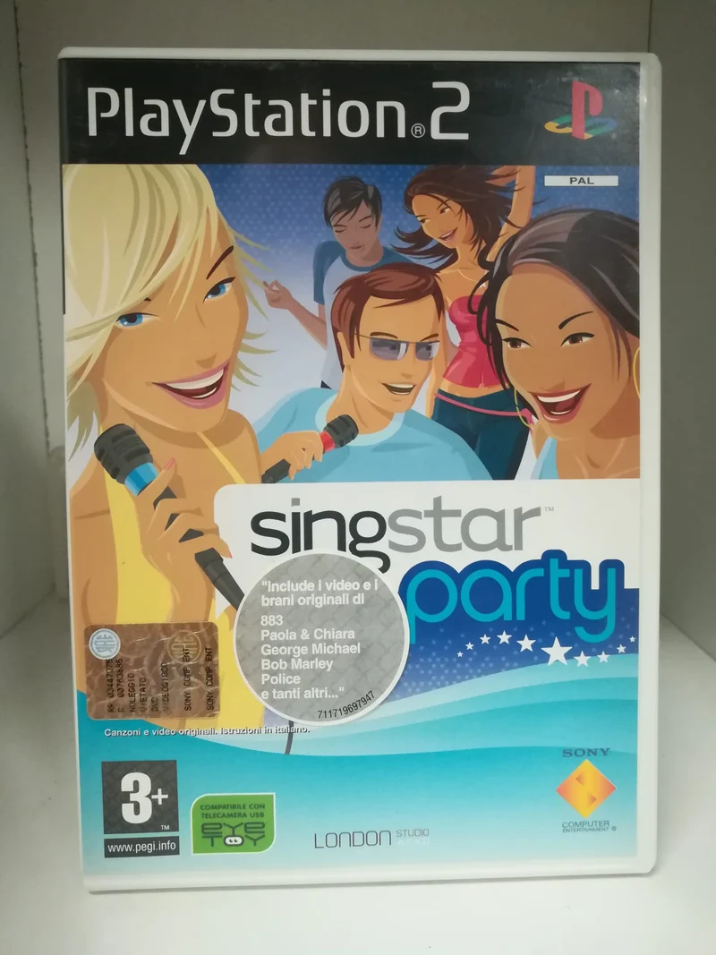 SING STAR PARTY PS2 (usato garantito)