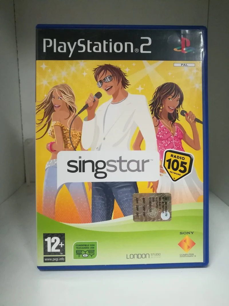 SING STAR RADIO 105 PS2 (usato garantito)