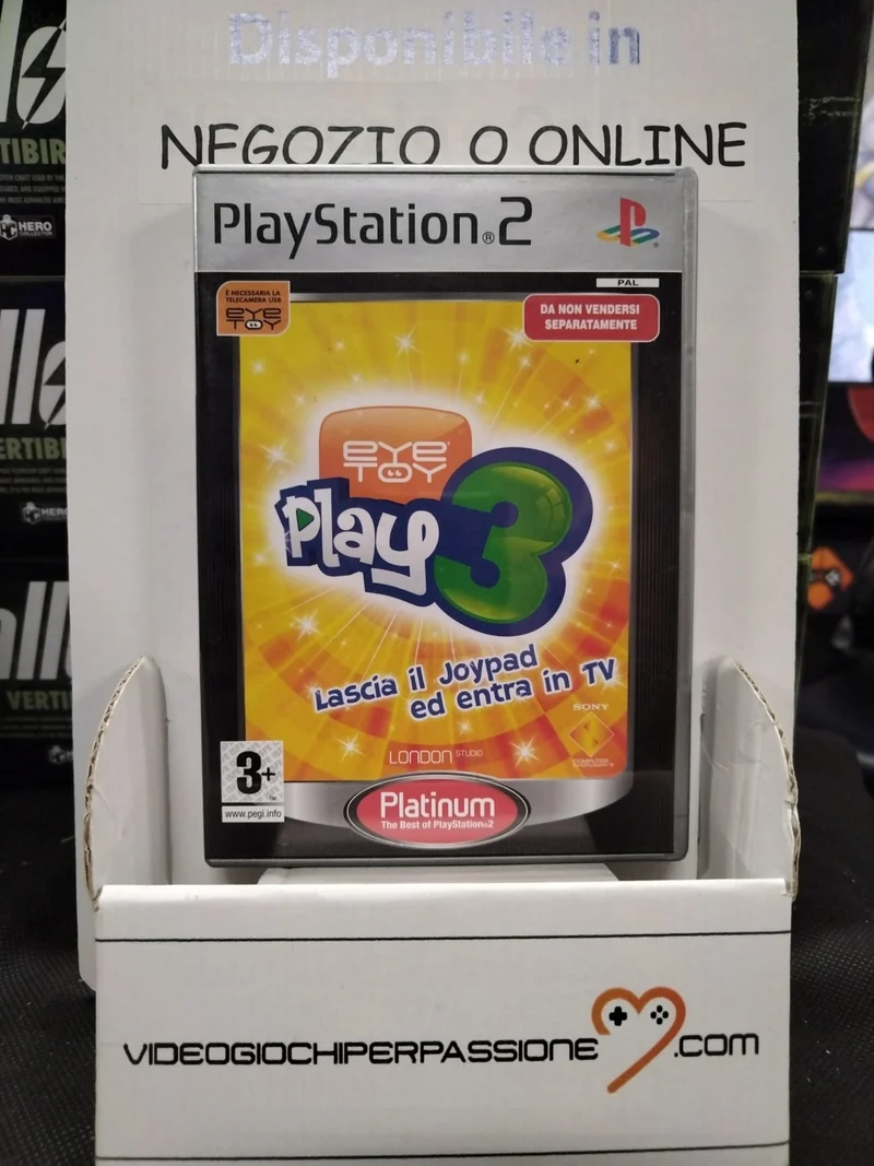 EYE TOY: PLAY 3 PS2 (usato garantito)