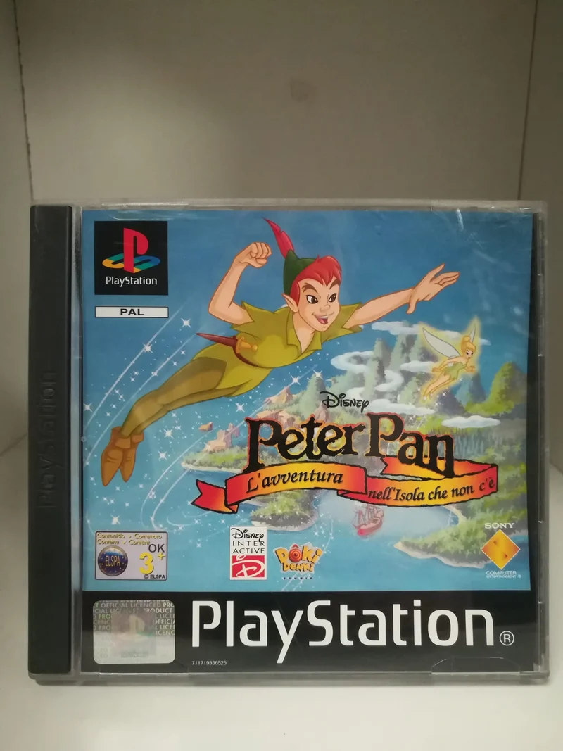 DISNEY PETER PAN-L'AVVENTURA NELL'ISOLA CHE NON C'E PS1 (usato garantito)