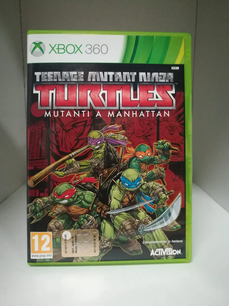 Teenage Mutant Ninja Turtles: Mutanti a Manhattan - Xbox 360 (usato garantito)